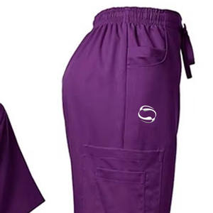 Vente en gros Uniformes de blouses tissés médicaux de pharmacie Ensembles de jogging d'hôpital personnalisés à la mode pour médecins et infirmières - Product Image 6