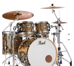 CHART TOPPING MCT924XEDP/C Pearl Masters Maple Pack de 4 fûts complets pour batteurs et clarinetistes - Product Image 1