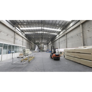 Línea de Recubrimiento en Polvo Automática Trasmetal para Perfiles Verticales de Aluminio, Componentes Centrales PLC, Italia - Product Image 2