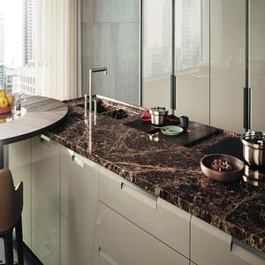 Armoires de cuisine de Style européen, meubles modernes en bois blanc et de couleur personnalisée en contreplaqué JY, usine OEM Vietnam - Product Image 3