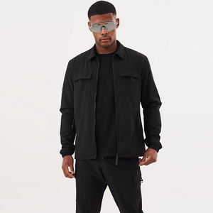 Haute Qualité Streetwear Vêtement Zipper Tech Formation Jogger Survêtement Polyester Coupe-Vent Nylon Cargo Survêtement Ensemble Hommes - Product Image 2