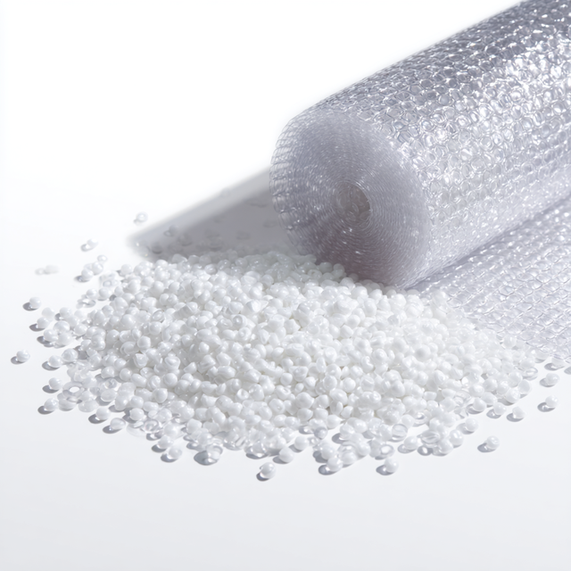 Biodegradable Compostable Eco-Friendly 100% Biodegradable Compostable Extrusion Grade Bubble Wrap Raw Material PLA PBAT