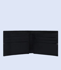 Cartera RFID de cuero genuino de diseñador ligero de alta calidad para hombre, tarjetero Premium directo de fábrica con logotipo personalizado de pliegue corto - Product Image 3