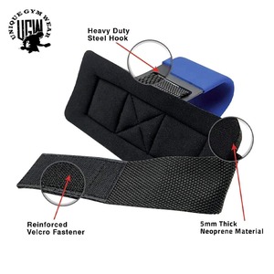 Wholesale <b>Weight</b> Lifting Customized Logo Hook Straps Fitness & Wrist Hook Straps Weightlifting Bodybuilding Power Lifting Hook - Product Image 4