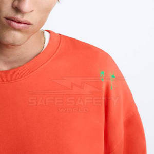 New Fashion Plus Size Cotton Blended Sweatshirt For Men's Customizable Color New Style Men Sweatshirt Online Sale - Product Image 5