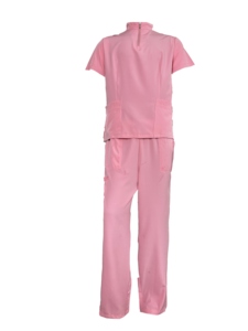 Conjunto de Uniforme Médico Ligero de Color Sólido, Secado Rápido y Transpirable, Uniforme de Enfermería, Venta al por Mayor - Product Image 3