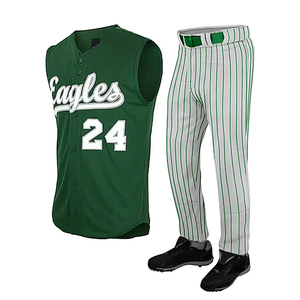 Uniforme de béisbol personalizado para adultos recién llegado-Tela transpirable con logotipo único y diseño de número de equipo - Product Image 1