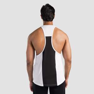 เสื้อกล้าม GA Ultimate White Sportswear สำหรับผู้ชาย ไซส์ XL ผ้าฝ้าย คอฮู้ด ระบายอากาศได้ดี เหมาะสำหรับเล่นกล้าม เพาะกาย และออกกำลังกาย - Product Image 2
