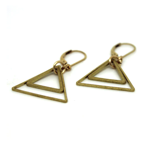 ต่างหูทองเหลืองบุคลิกภาพจี้หูคุณภาพพิเศษการออกแบบทริกเกอร์ที่ดีที่สุดต่างหูทองเหลืองการออกแบบที่ไม่ซ้ําใคร - Product Image 6