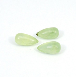 Gota de piedra de Prehnita natural altamente pulida de la mejor calidad suave para la fabricación de joyas disponibles para la venta piedras preciosas sueltas - Product Image 4
