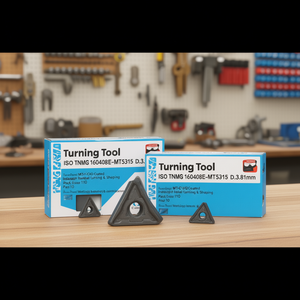 Inserto de Torneado Indexable con Recubrimiento MT-CVD ISO TNMG 160408E-MT5315 D.3.81mm, Paquete de 10 para Corte y Conformado de Metales - Product Image 3
