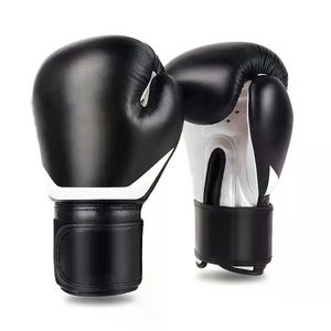 Guantes de Entrenamiento de MMA de Cuero PU Cómodos, Más Vendidos, Logotipo Personalizado, Venta Directa de Fábrica para Entusiastas de las Artes Marciales y el Boxeo - Product Image 4