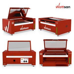 Máy khắc và cắt laser CO2 <span class=keywords><strong>CNC</strong></span> Wattsan 1610 PRO 1600*1000 mm, công suất 100-120W, kích thước 6090, 1290, 1610 - Product Image 2