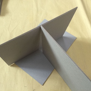 กระดาษแข็งสีเทาด้านหลังสีเทาขนาด70*100ซม. แผ่นลามิเนตสีเทาสำหรับปกหนังสือ - Product Image 3