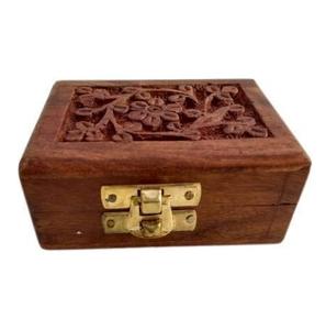 best supplier <b>Wooden</b> Hand <b>Carved</b> Jewellery <b>Box</b> manufacturer - Product Image 1