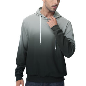 Nueva Sudadera con Capucha de Felpa Gruesa, Mezcla de Algodón, Estilo Casual, Teñido Liso, Lavado Ácido, Personalizable - Product Image 1