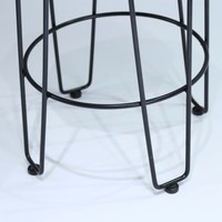 Chaises modernes minimalistes pour intérieur et extérieur, maison, bureau, chambre, cuisine, camping, salle à manger, salon, école, en métal et bois