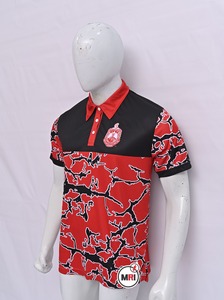 เสื้อยืดสำหรับผู้ชายพิมพ์ลายพิมพ์ซับลิเมชันแบบปักโลโก้พิมพ์ลาย - Product Image 2