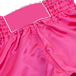 กางเกงมวยไทยคุณภาพสูง ปรับแต่งได้ พร้อมกระเป๋า  รับสกรีนโลโก้  ผ้าสแปนเด็กซ์/โพลีเอสเตอร์ แห้งเร็ว ระบายอากาศดี บริการ OEM/ODM - Product Image 4