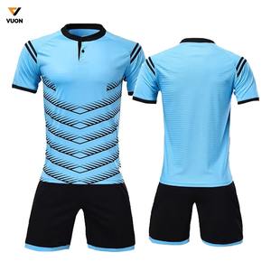 2025 uniformes de camiseta de fútbol para hombres, kit deportivo transpirable personalizado, diseño más nuevo, precios bajos al por mayor para equipos de fútbol - Product Image 2