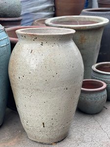 Maceta maceta cerámica de leña antigua maceta rústica para paisajismo PROYECTO DE Hotel Resort - Product Image 3