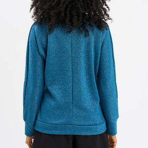 Suéter de Mujer de Alta Calidad con Cierre de Cremallera para Invierno, Diseño Minimalista, Máxima Calidez, Uso Diario Informal, para el Fin de Semana - Product Image 3