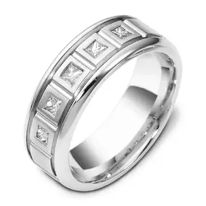 Jewel 925S Herrenring Natrualer Diamant günstige Herren-Erzeugungsringe coole Herrenringe Fabrikquelle