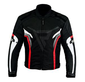 2024 personnalisé motard course ensemble haute qualité respirant Nylon veste de protection pantalon noir Cordura coupe-vent XL taille - Product Image 3