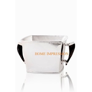 Accesorios de Bar Cubo de hielo de vino Espejo de acero inoxidable Metal pulido Cuadrado Barware Cubo de hielo Cerveza Whisky Cubo para beber - Product Image 1