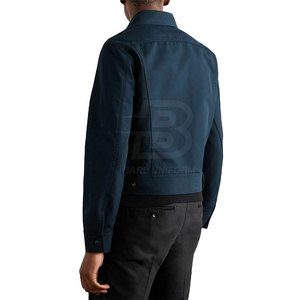 Haute qualité hommes coton sergé veste meilleur Design nouveauté hiver chaud vêtements de rue coton sergé veste à vendre - Product Image 2