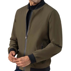 Slim Fit Hot <b>Sale</b> Nylon Polyester Made Bomber Jacket <b>For</b> Men Regular Size Unique Color 2 Tone Color Men's Bomber Jacket - Product Image 5