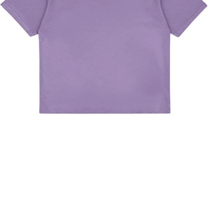 T-shirt en coton à col épais personnalisé, coupe ample, blanc uni, noir, pour homme, vente en gros d'usine - Product Image 5