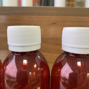 <b>100ml</b> PET <b>Plastic</b> Empty Liquid Medicine Pharmaceutical Preparation Transparent Amber Maple Lean Cough Syrup <b>Bottle</b> - Product Image 4