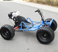 Go Kart de Gasolina Profesional ATICOL para Carreras y Pista Todoterreno de Fábrica, Duradero y con Transmisión de Motor para Venta al Aire Libre para Niños y Adultos