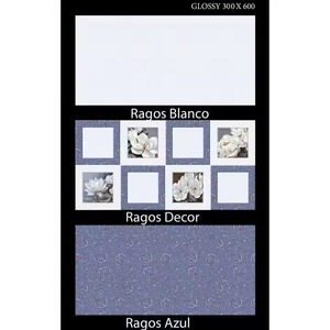 Carrelage en porcelaine brillant poli 300x600mm Carreaux muraux en céramique émaillée Design en pierre 12x24 Décoratif intérieur pour murs intérieurs de maison - Product Image 2