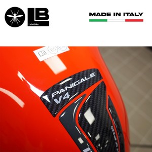 Adesivi Protettivi 3D per Serbatoio su Misura Compatibili con Ducati Panigale V4 2018-2024 Tipo Logo - Product Image 4