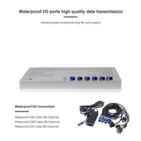 PC Panel Industri 24 Inci Tanpa Kipas, Casing Aluminium, Tahan Air IP66, Tahan Suhu Luas, Performa Stabil dan Handal