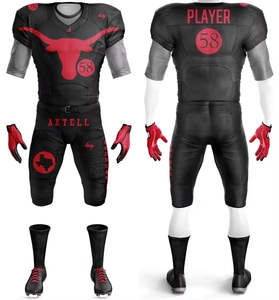 Uniforme de Fútbol Americano 2025, Nuevo Diseño, Transpirable, Manga Corta, Calidad Premium, Ligero y Personalizable - Product Image 3