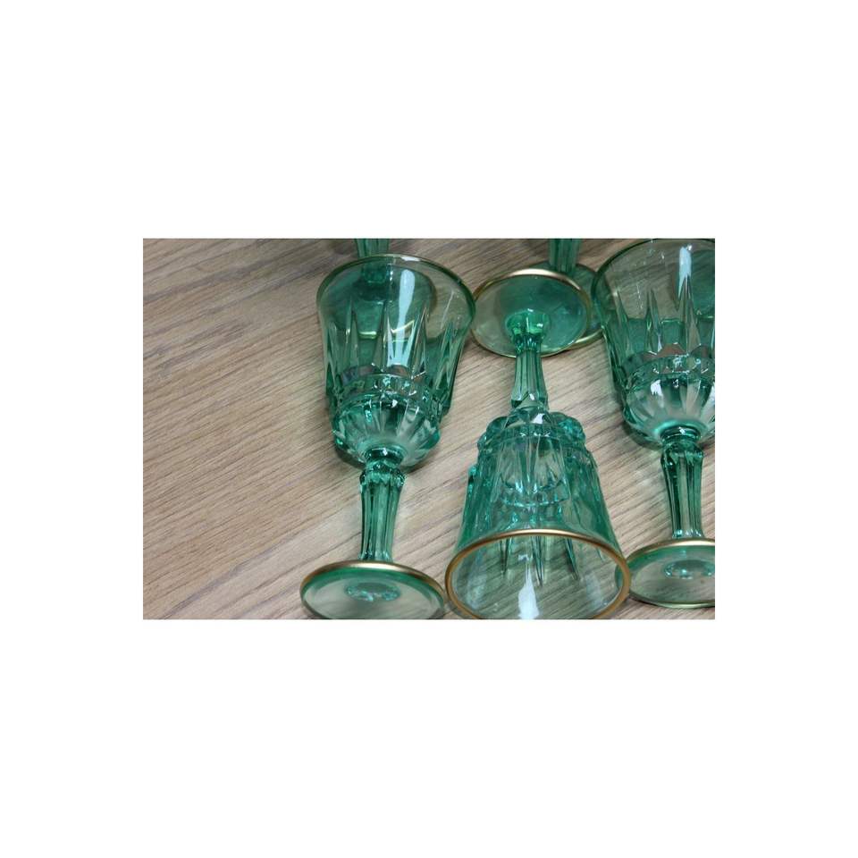 Footed Liqueur Glass Set of 6 Coffee Side