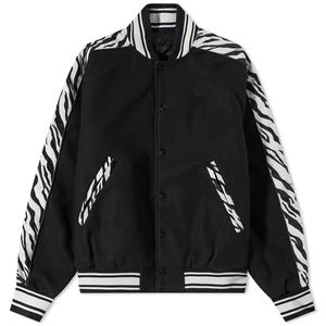 Veste universitaire en laine de haute qualité à col montant, impression numérique, tenue tendance, sortie d'usine, prix bas - Product Image 5
