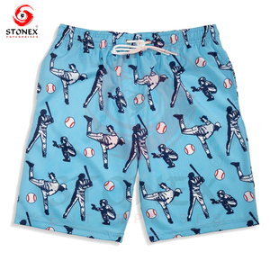 Shorts d'été de gymnastique à séchage rapide pour hommes, vente en gros de shorts d'entraînement extensibles respirants avec 3 poches, tissu tricoté en toile - Product Image 3