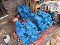 Moteur diesel marin hors-bord d'occasion Lister Petter LPW3 4 temps 3 cylindres pour canot de sauvetage