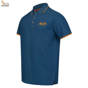 Nouveau Style hommes polos en bas quantité minimale de commande mode hommes polos évacuation de l'humidité coton tissu hommes polos - Product Image 3