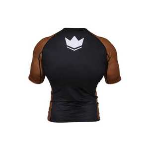 Vente en gros sur mesure MMA Rashguard Sports Compression Shirt Shorts Set Unisexe UPF50 Anti-UV Grappling Training Anti-Bactérien - Product Image 6