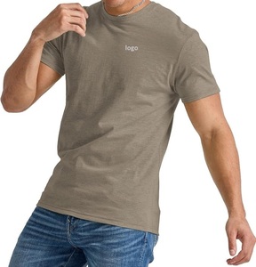 เสื้อยืดผ้าฝ้าย100% น้ำหนักเบาสำหรับผู้ชายไซส์ใหญ่และใหญ่ซักด้วยเครื่องจากบังคลาเทศ - Product Image 3