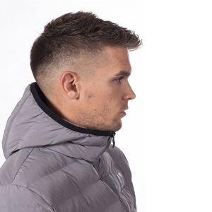 Chaqueta Bomber de lona informal para hombre, color personalizado, superventas, 2024, High Street, poliéster, cortavientos, capucha, cierre de cremallera para otoño - Product Image 4