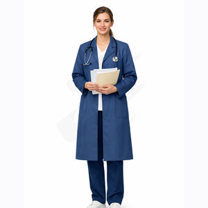 Blouse de laboratoire médicale pour médecins, vêtements de travail professionnels pour hôpital, fabricant OEM personnalisé - Product Image 1