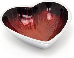 Tazón de Metal hecho a mano para servir comida, tazón decorativo para mesa de comedor, tazón para servir frutas para el hogar - Product Image 3
