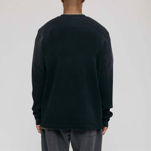 Sudadera de cuello redondo para hombre de calidad superior: jersey ultrasuave y cómodo para ropa informal y deportiva básica de mezcla de algodón - Product Image 3