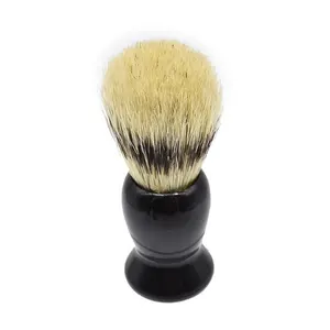 Wholesale Custom Logo Badger Hair Shave Brush Supplier Pure Badger Acrylic Handle Shaving Brush